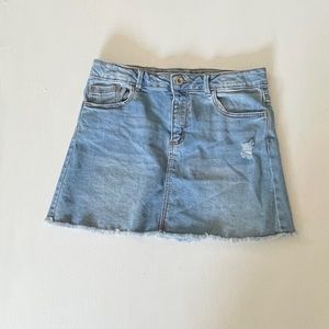 Jean skirt